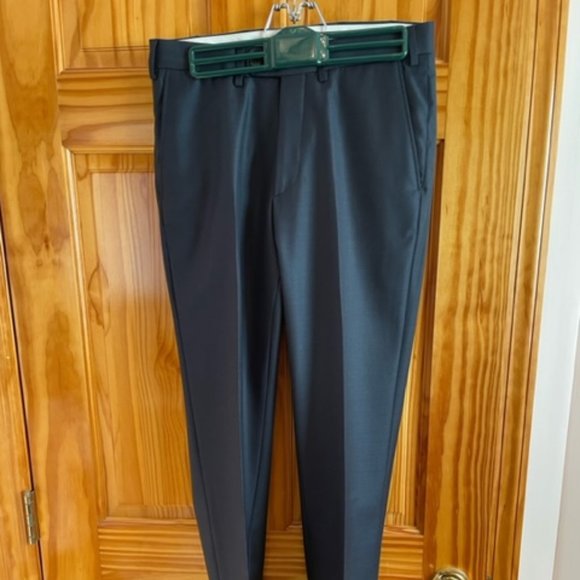 SUITSUPPLY suit, Vitale Barberis Canonico black pure wool super euro size 42 - Picture 7 of 13